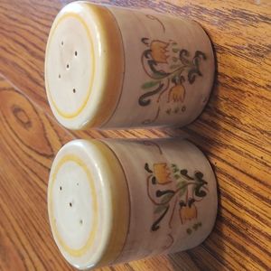 Vintage salt and pepper shakers